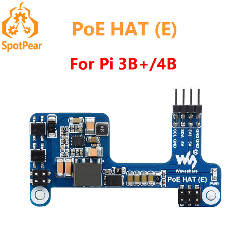 Pi Power Supply - Raspberry pi-power over ethernet hat、802.3af-assistants、1b、4b、waveshare poe