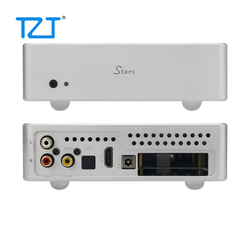 Raspberry Pi 4 - Tzt-新しいUstarsオーディオプレーヤー,rd38デュアル9038 q2m互換,p4ネットワークプレーヤー,同軸ファイバー,i2s dac