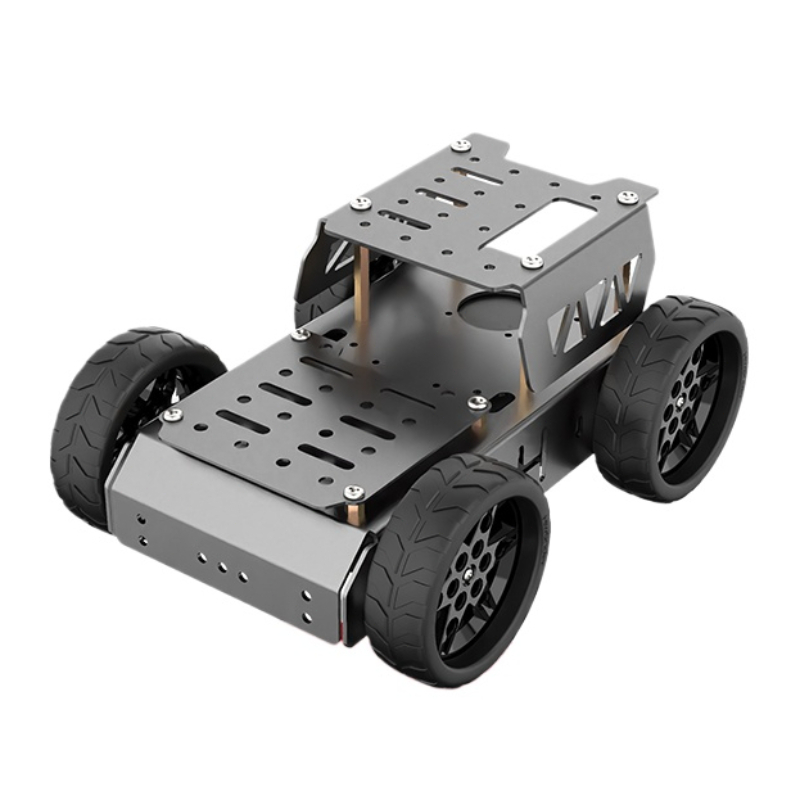 Raspberry Pi Kit - 四輪電動カートアルミフレームスマートカー Arduino/Raspberry Pi ロボット DIY キット用