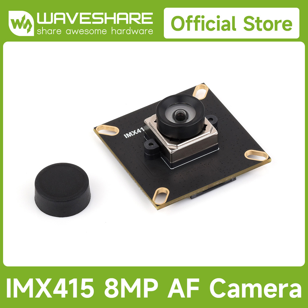 Raspberry Pi 5 - Waveshare IMX415 8MP MIPI カメラモジュール、オートフォーカス、95.5 °