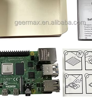 Raspberry Pi - Raspberry Pi 1GB RAMスターターキットボード ミニコンピューター RAMスターターキットボード