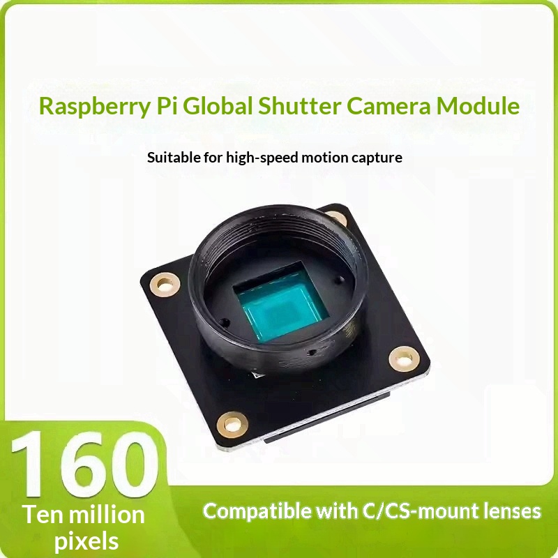 Raspberry Pi Global Shutter Camera Imx296 - Raspberry Pi IMX296カメラモジュール、グローバルシャッター産業用カメラ、プロフェッショナルマシンビジョンセンサー