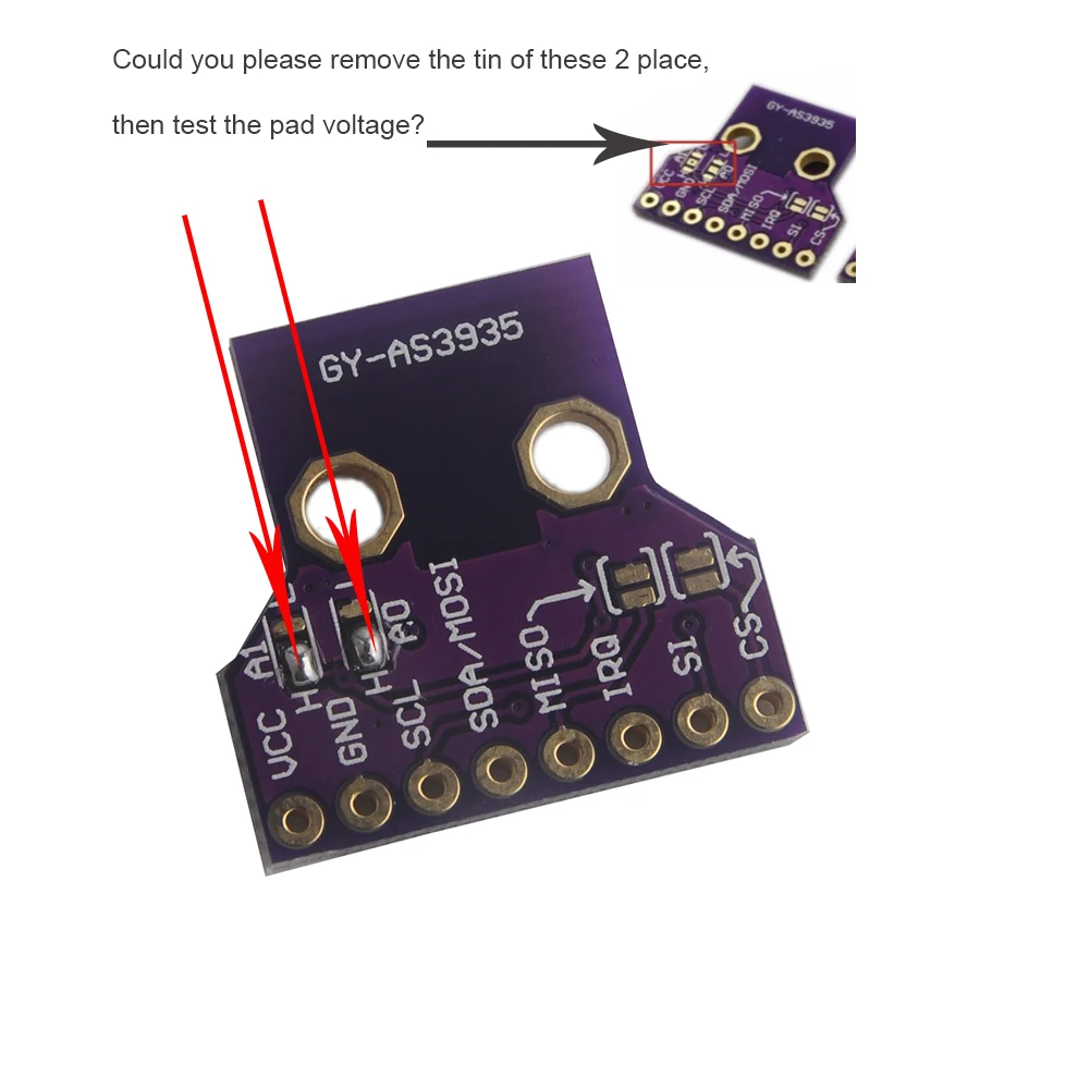 Arduino Kit - GY-AS3935 雷検知センサーモジュール、デジタル雷警報ブレークアウトボード、Arduino DIYプロジェクト用、メイカーツールキット