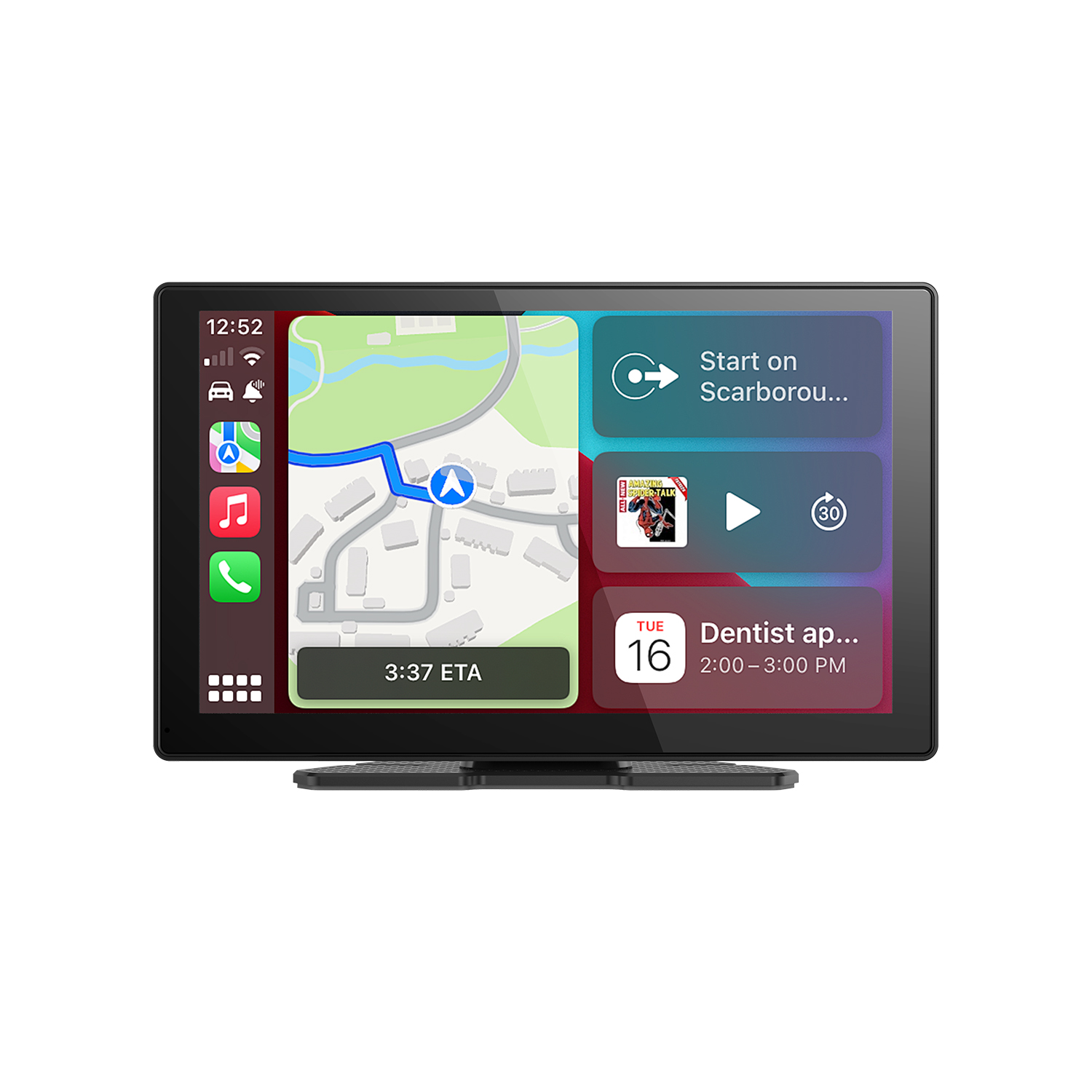 Micro Sd Card - 9インチCarplayスマートスクリーンディスプレイ ワイヤレスCarplay Android Auto対応 カーステレオ ダッシュボードメディアプレーヤー