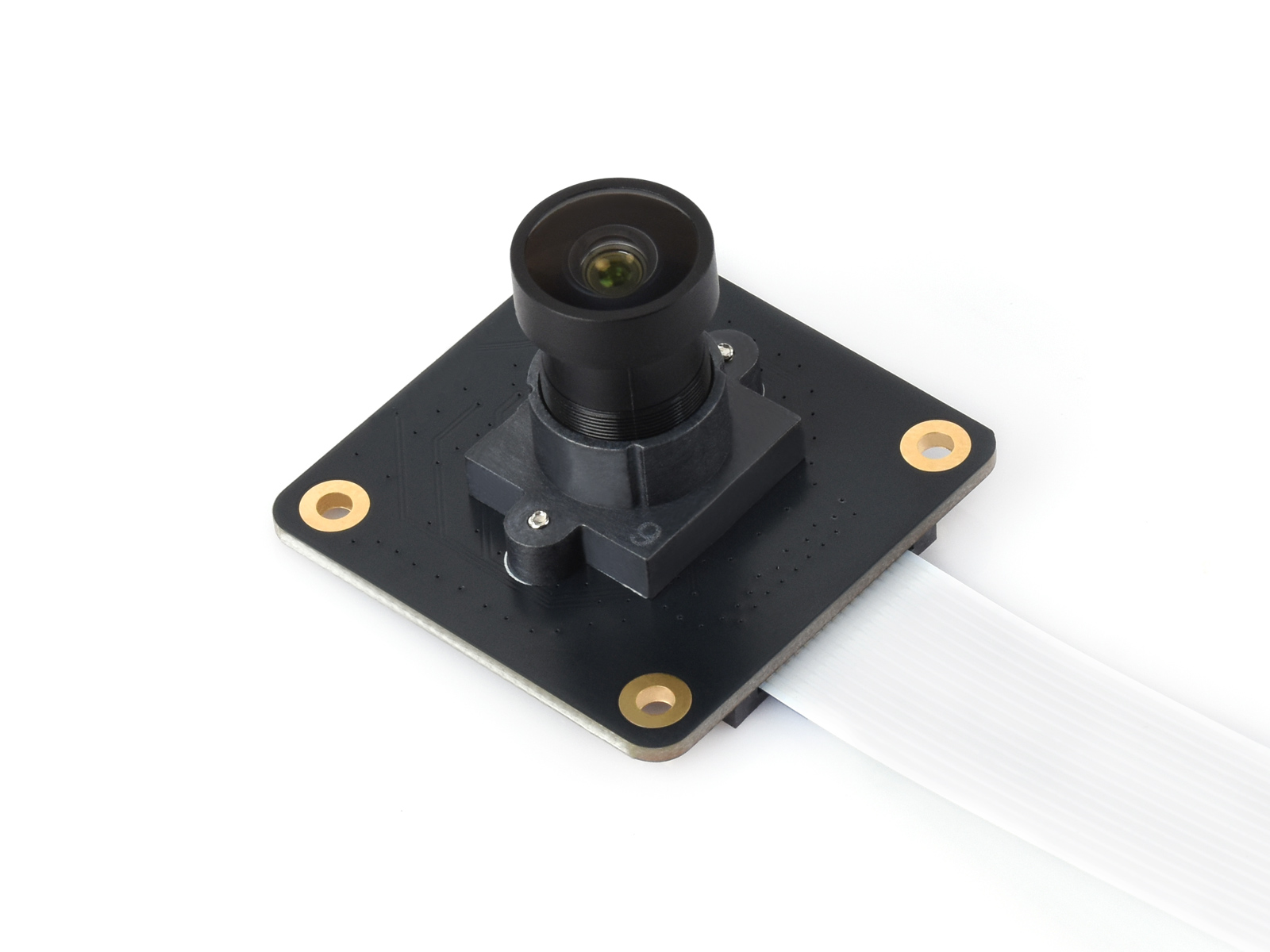 Raspberry Pi Global Shutter Camera Imx296 - Waveshare IMX296 1.6MP M12 モノラルカメラ、グローバルシャッター、Raspberry Piシリーズボード対応