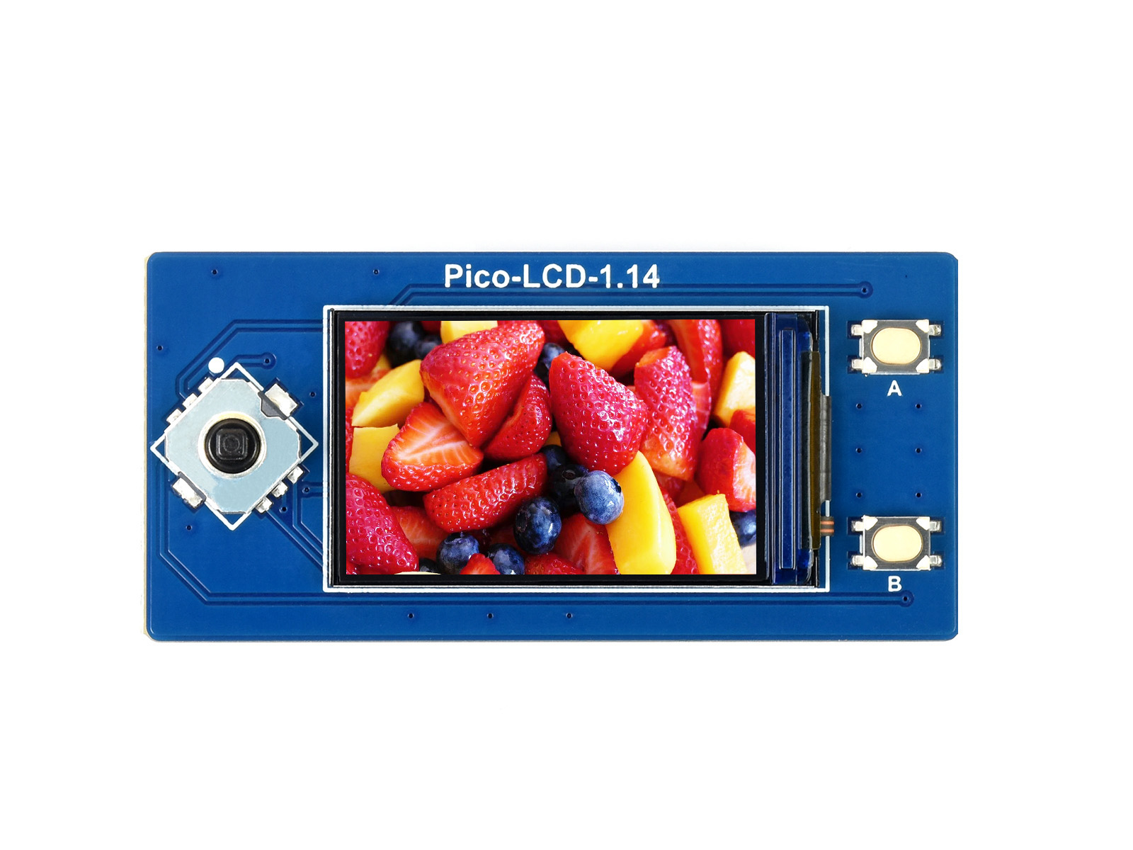 Pi Display - Waveshare 1.14インチLCDディスプレイモジュール、Raspberry Pi Pico用、65K RGBカラー、240×135ピクセル、SPIインターフェース