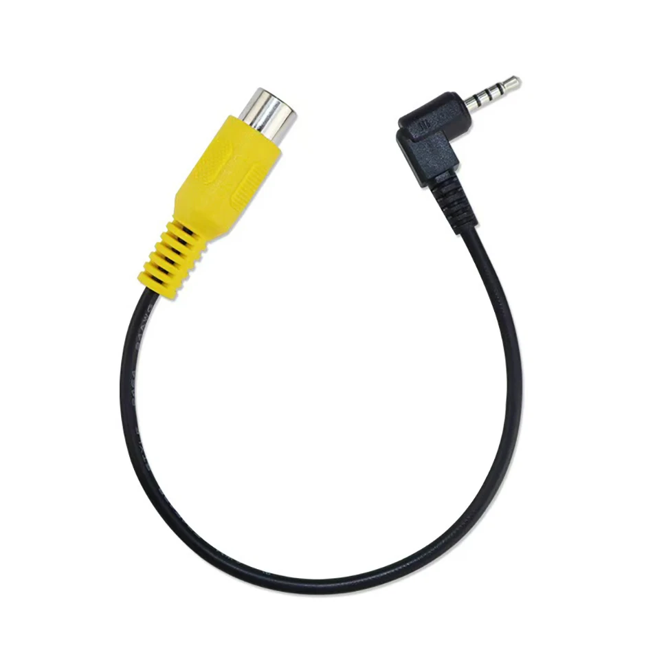 Pi Camera Cable - QXNY AV入力ビデオケーブルアダプター 2.5mm AVジャックオスプラグ - RCAメスアダプターケーブル