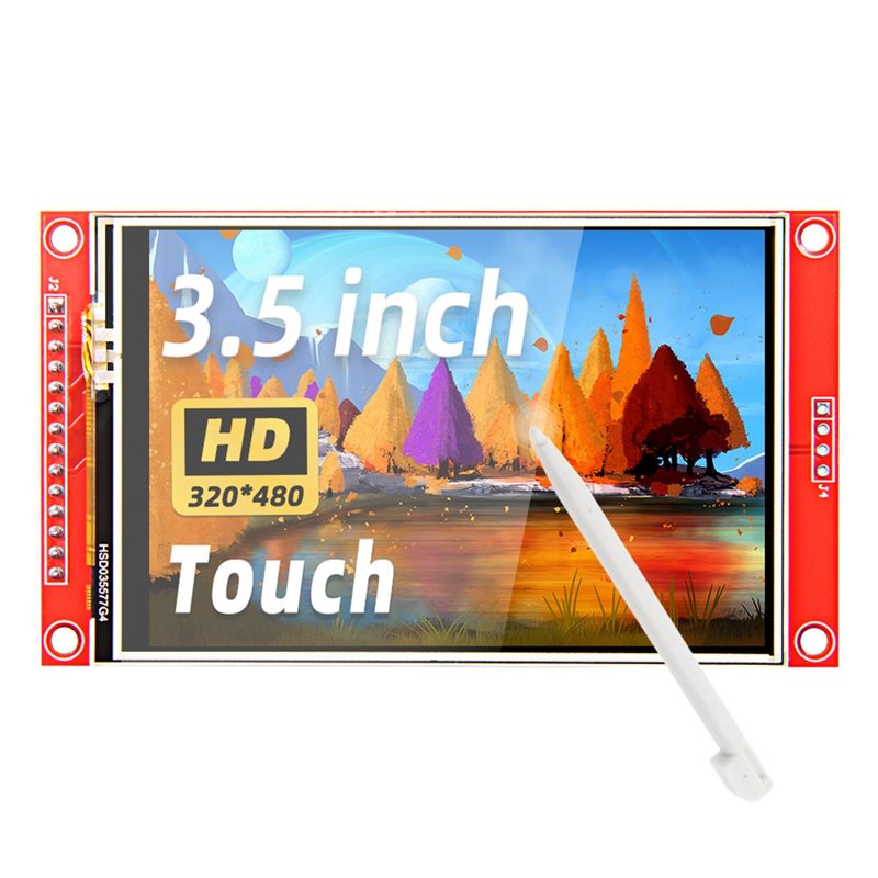Arduino Kit - [Techverse]-TFT LCDディスプレイモジュール 3.5インチ ILI9488タッチドライバー付き SPIポート 320X480