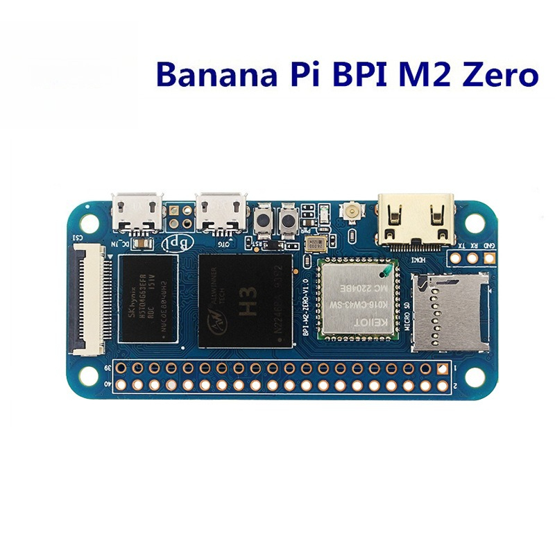 Pi Zero - Banana Pi-M2 Zero H3 クアッドコア ミニシングルボードコンピュータ、512MB