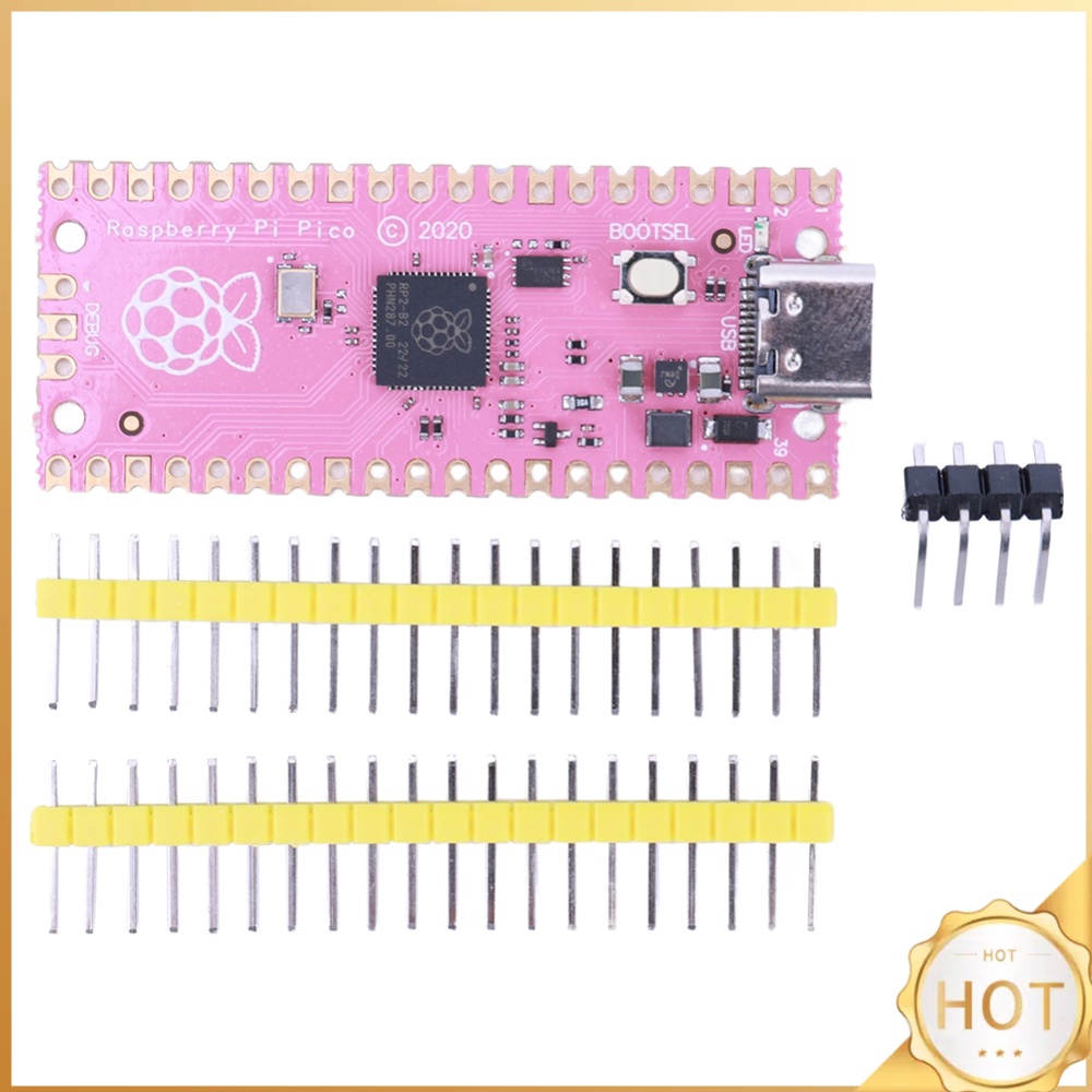 Pi Display - Raspberry Pi Pico用RP2040開発ボード。デュアルコア、264KBのARMプロセッサを搭載し、最大133MHzで動作。SPI/I2C/UARTに対応し、C/C++/Pythonで使用可能。