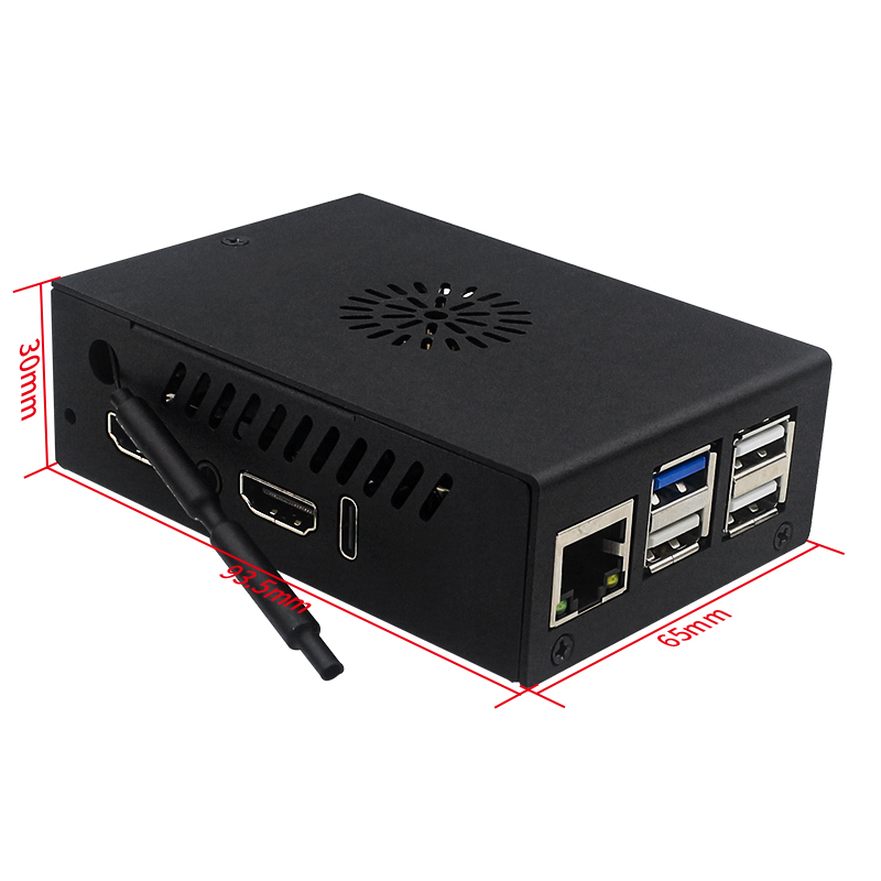 ファン付きオレンジ色のpi5 maxケース,アクティブなパッ - Pi 5 Case のレビューと価格