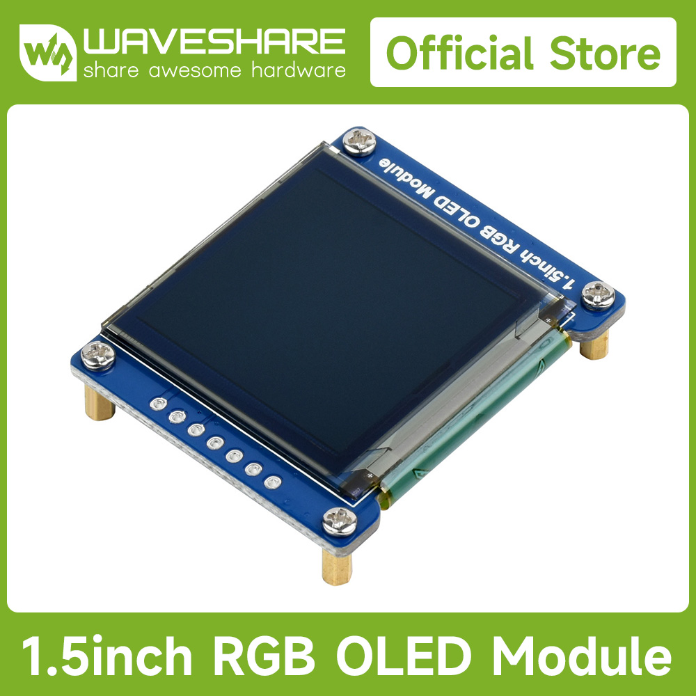 Waveshare1.5インチRGB OLEDディスプレイモ - Pi Display のレビューと価格