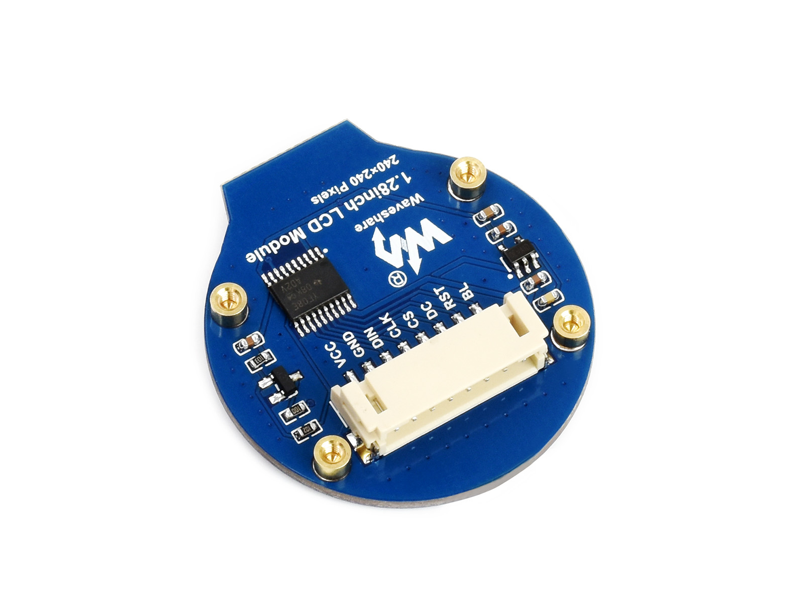 Waveshare 1.28インチラウンドLCDディスプレイ - Pi Display のレビューと価格