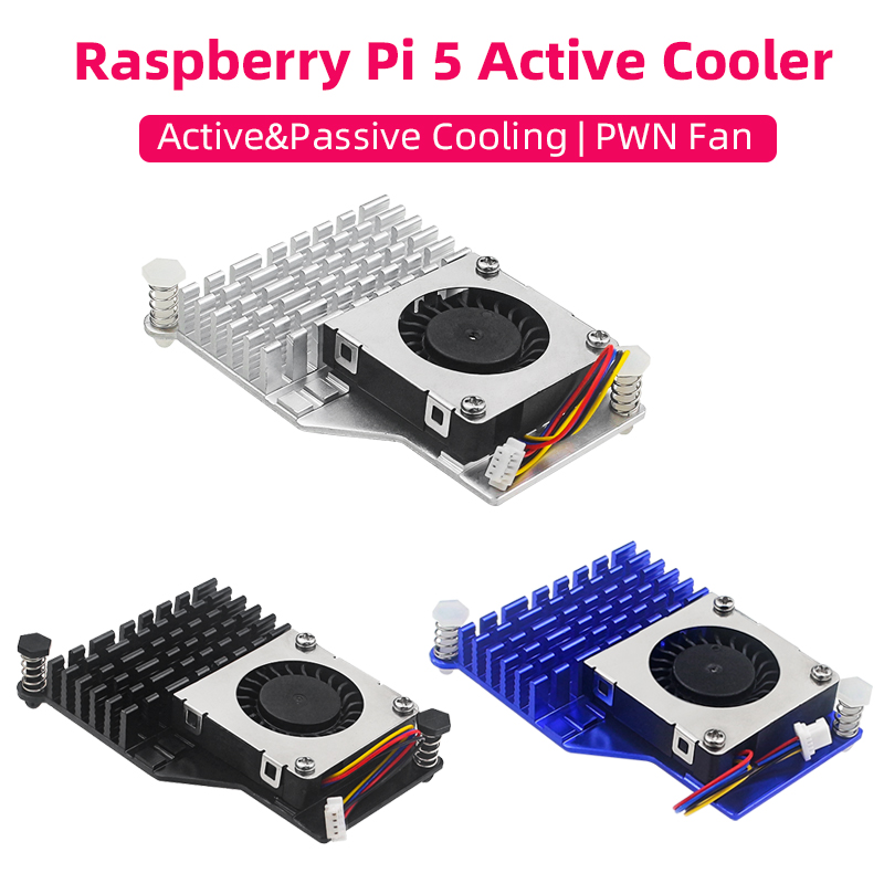 Raspberry pi 5アクティブクーラー,アルミニウム - Pi Cooler のレビューと価格