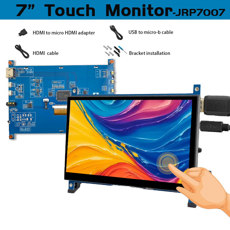 Ips 7インチ画面AIDA64 lcdディスプレイミニpc - Raspberry Pi 4 のレビューと価格