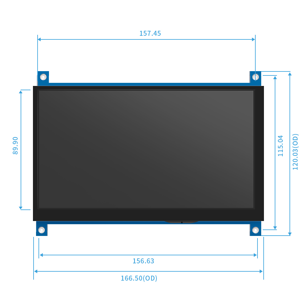 Ips 7インチ画面AIDA64 lcdディスプレイミニpc - Raspberry Pi 4 のレビューと価格