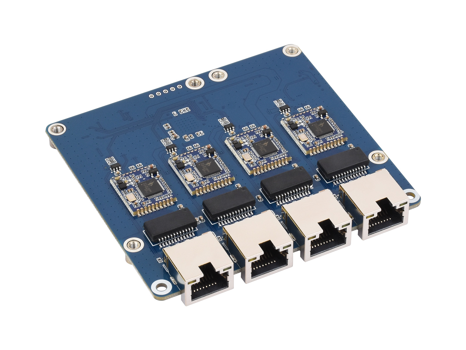 Waveshare PCIe TO 4-Ch ギガビット / - Raspberry Pi 4 のレビューと価格