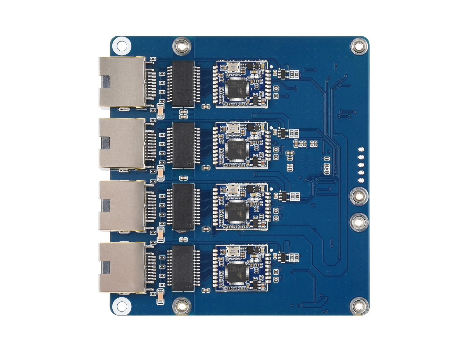 Waveshare PCIe TO 4-Ch ギガビット / - Raspberry Pi 4 のレビューと価格
