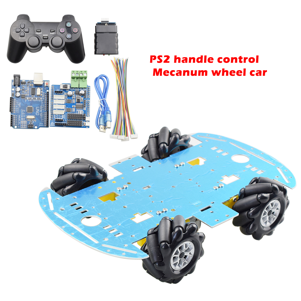 最安 PS2 ワイヤレス RC スマート メカナム ホイール - Raspberry Pi Kit のレビューと価格