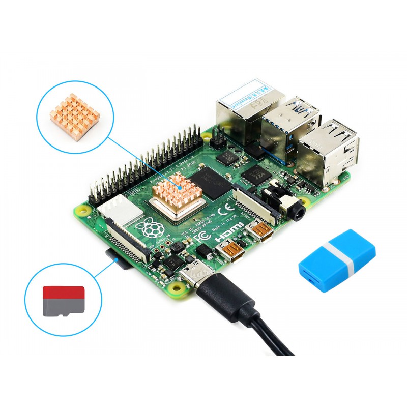 Raspberry Pi 4 Model B スターターキッ - Raspberry Pi 4 のレビューと価格