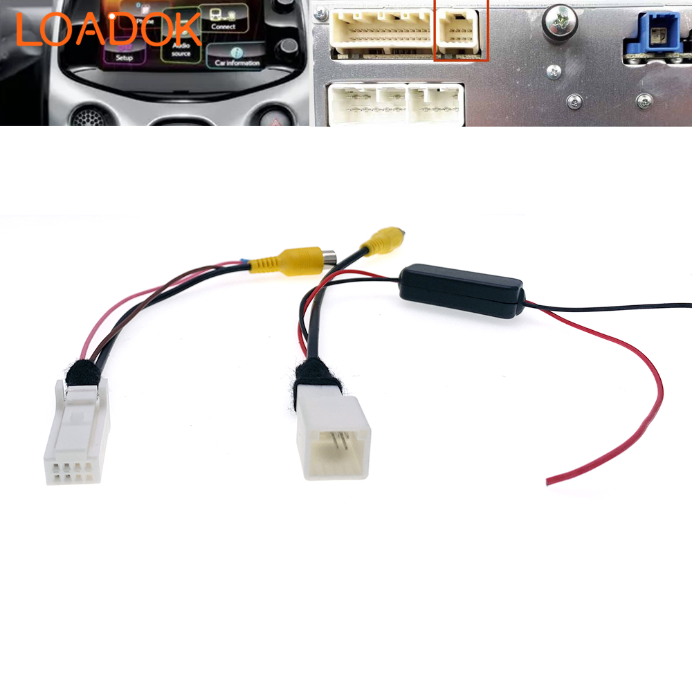 リバースリアカメラrcaコンバーター、カーラジオ、8ピン、1 - Pi Camera Cable のレビューと価格