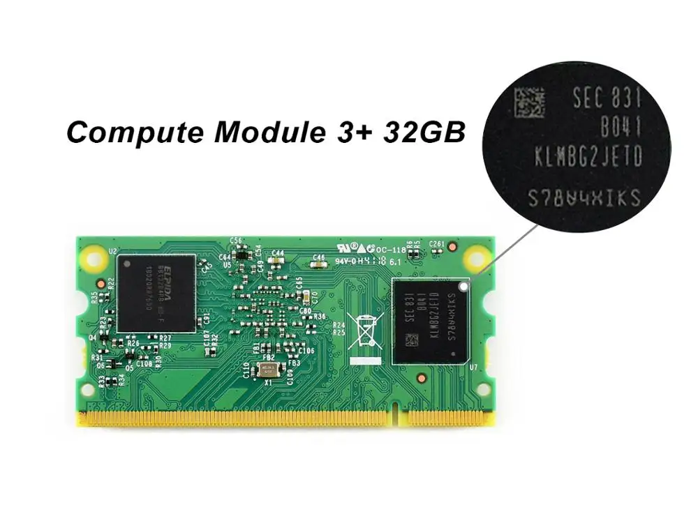 Raspberry Pi Compute Module 3+ - Raspberry Pi のレビューと価格