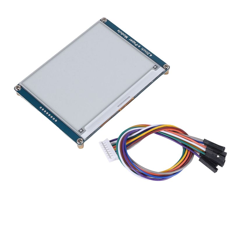 Waveshare 4.2インチE-Inkディスプレイモジュ - Raspberry Pi 4 のレビューと価格