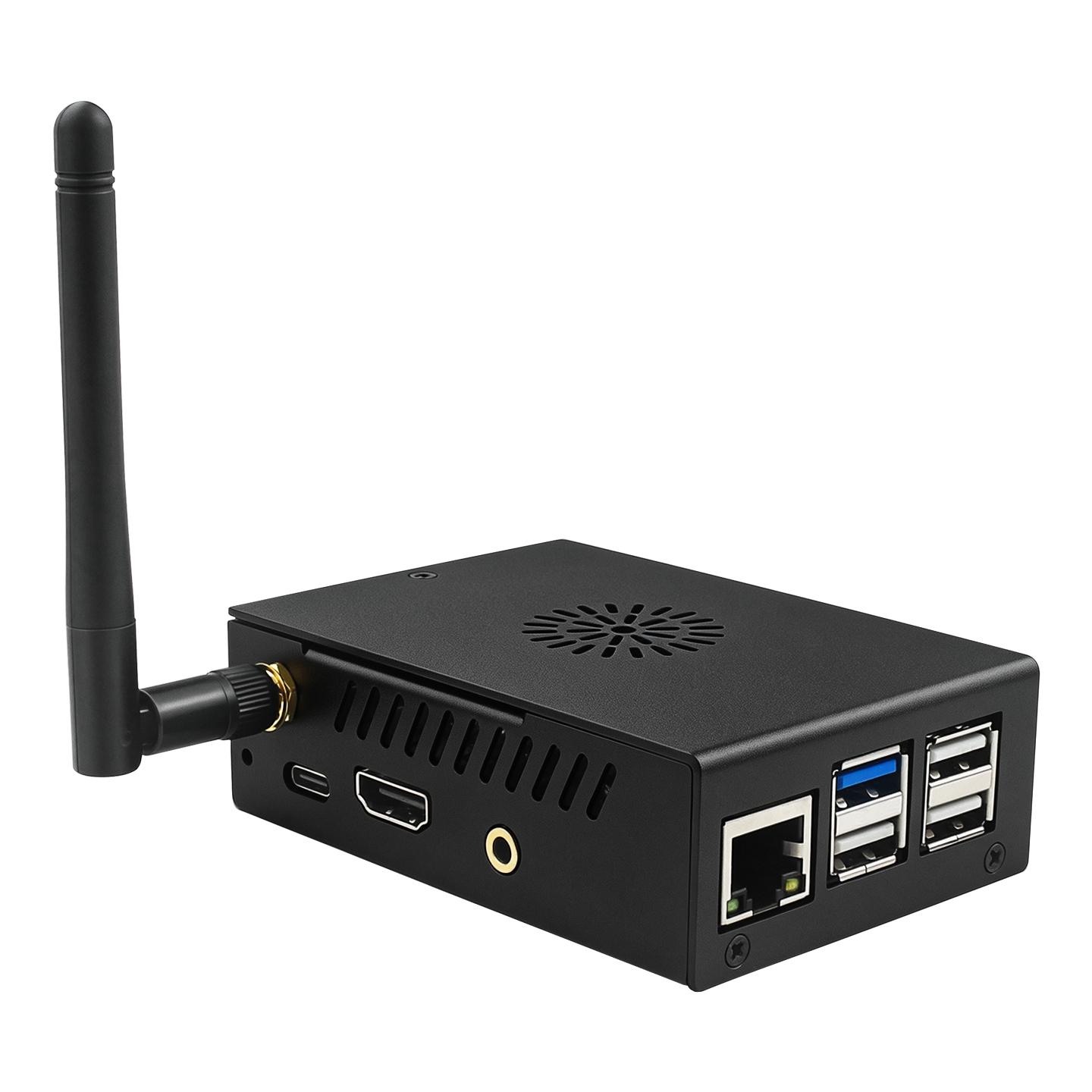 Orange Pi 4 Pro用メタルケース ブラック 保護 - Pi Cooler のレビューと価格