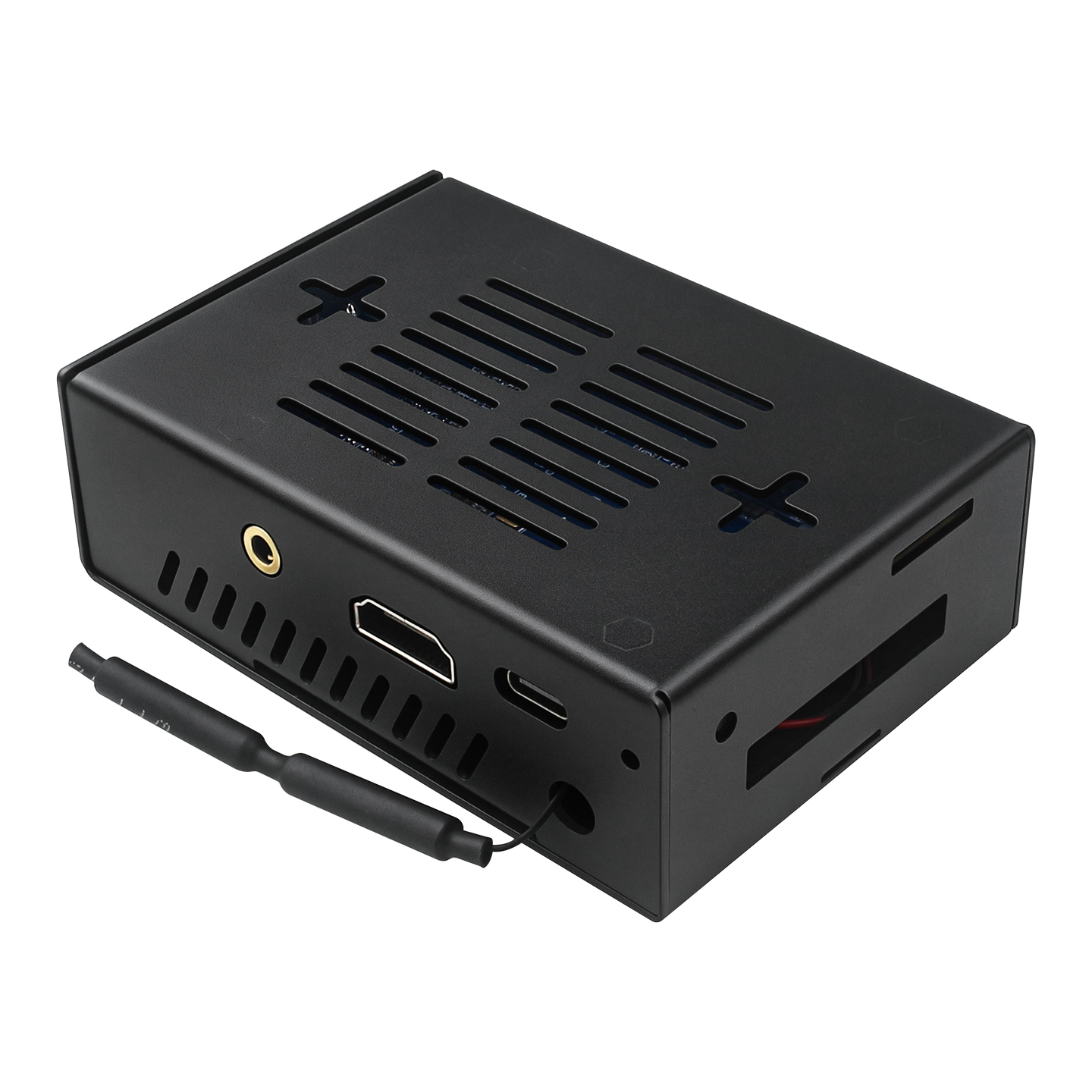 Orange Pi 4 Pro用メタルケース ブラック 保護 - Pi Cooler のレビューと価格