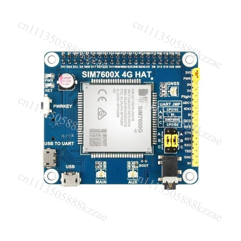 SIM7600G-H 4G HAT for Raspberr - Raspberry Pi 4 のレビューと価格