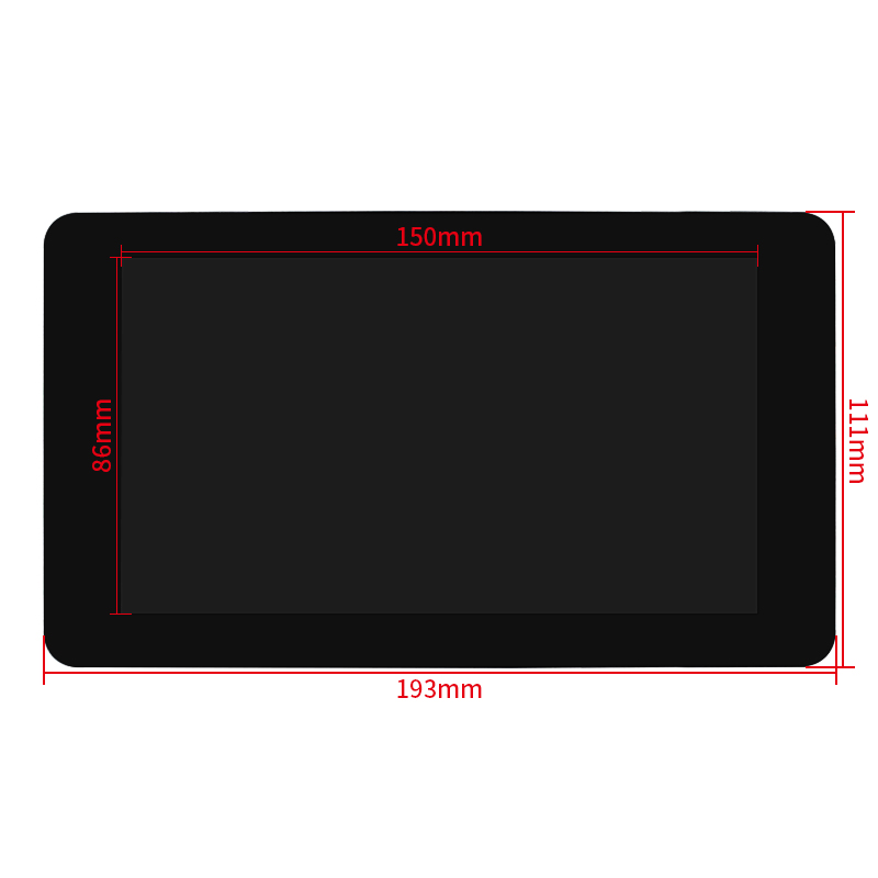 Raspberry Pi 7インチDSI 1024*600デ - Pi 5 Case のレビューと価格
