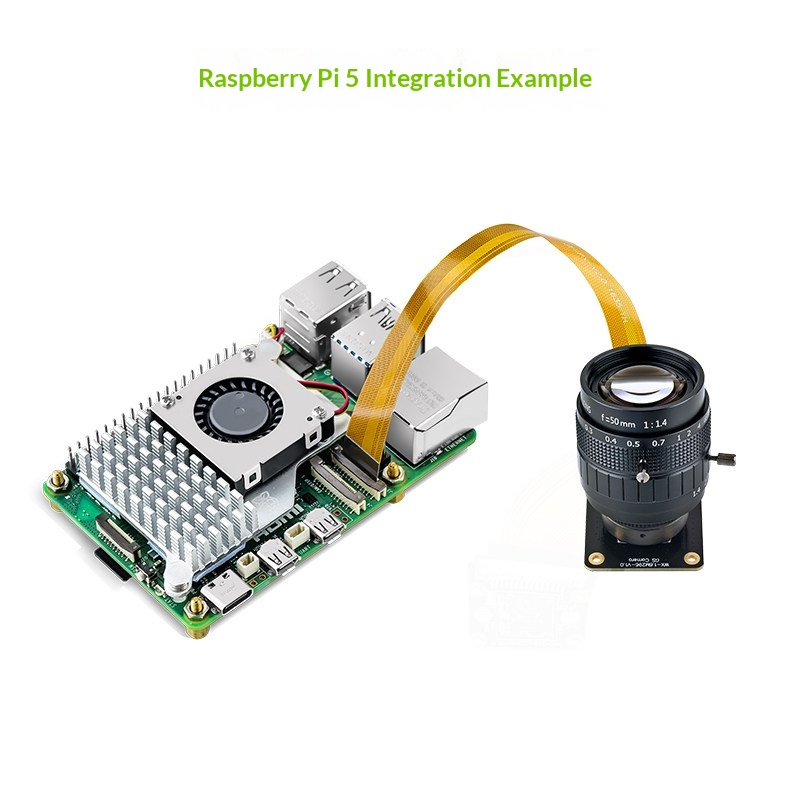Raspberry Pi IMX296カメラモジュール、グロ - Raspberry Pi Global Shutter Camera Imx296 のレビューと価格