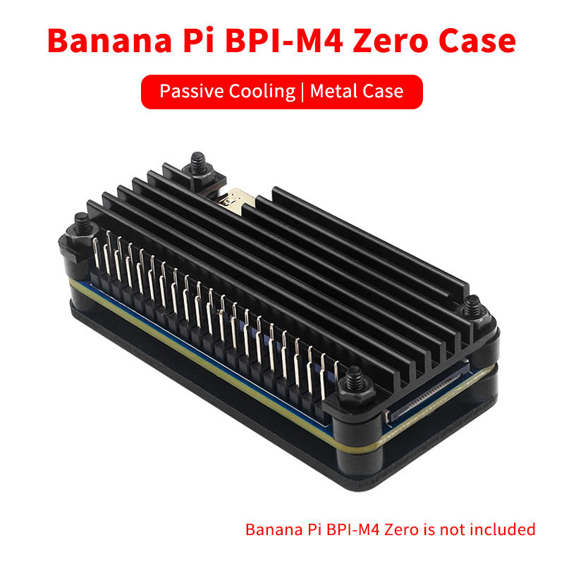 Banana Pi BPI-M4ゼロメタルケース、CPUヒー - Pi Cooler のレビューと価格