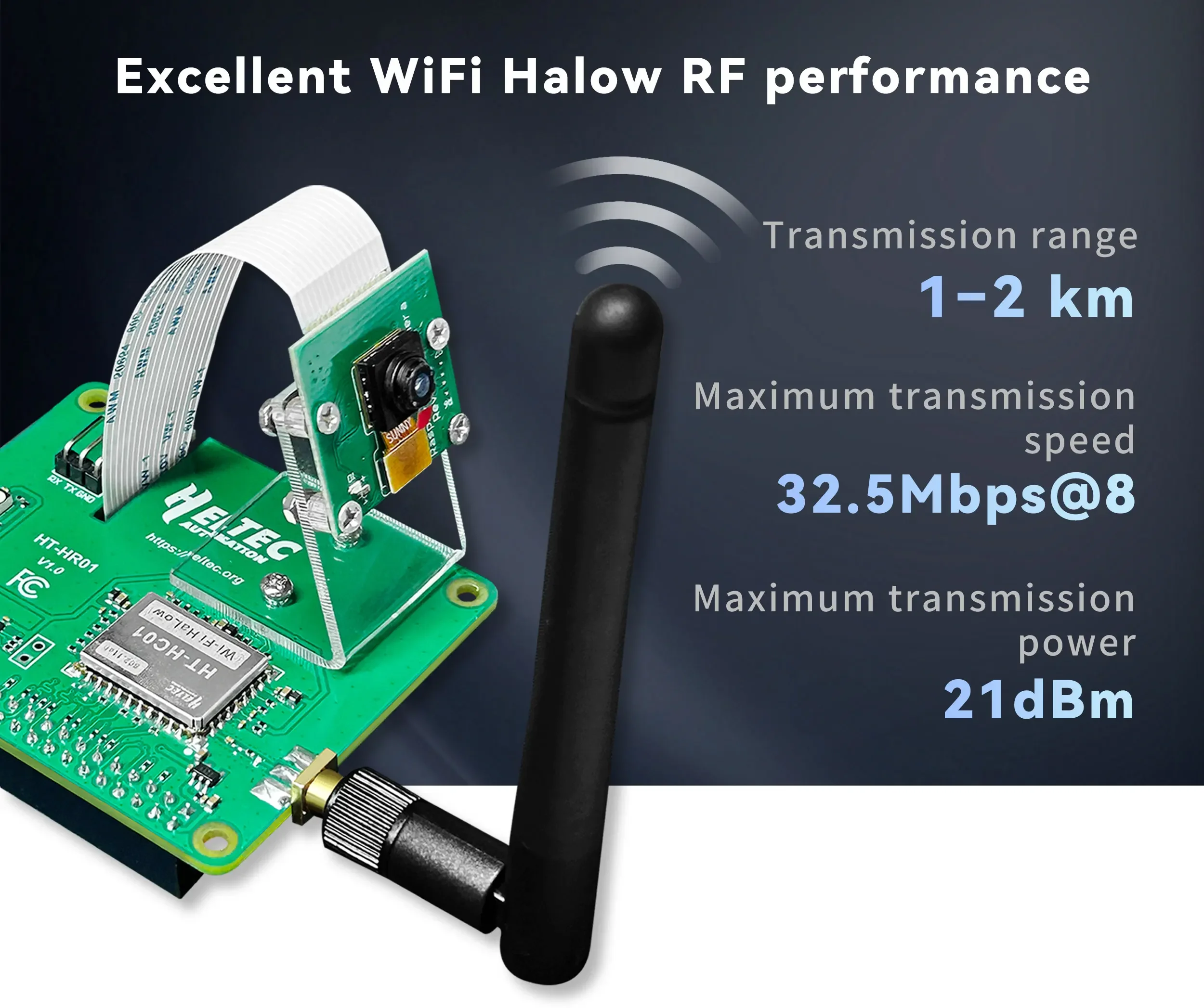 Heltec Pi-CamLow HR01 Wi-Fi Ha - Pi Camera Module のレビューと価格