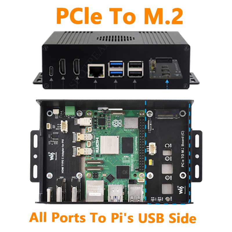 Raspberry Pi 5 ボックス ケース キット-C  - Raspberry Pi 5 のレビューと価格
