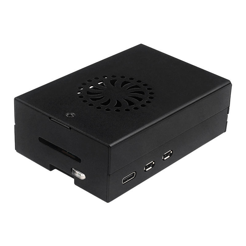 Raspberry Pi 5 アルミニウム合金ケース ブラッ - Pi Cooler のレビューと価格