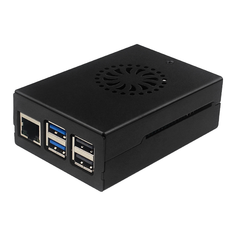 Raspberry Pi 5 アルミニウム合金ケース ブラッ - Pi Cooler のレビューと価格