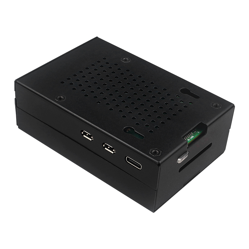 Raspberry Pi 5 アルミニウム合金ケース ブラッ - Pi Cooler のレビューと価格