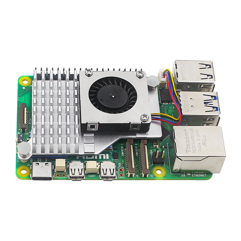 Raspberry Pi 5 アクティブクーラー アルミニウ - Pi 5 Case のレビューと価格