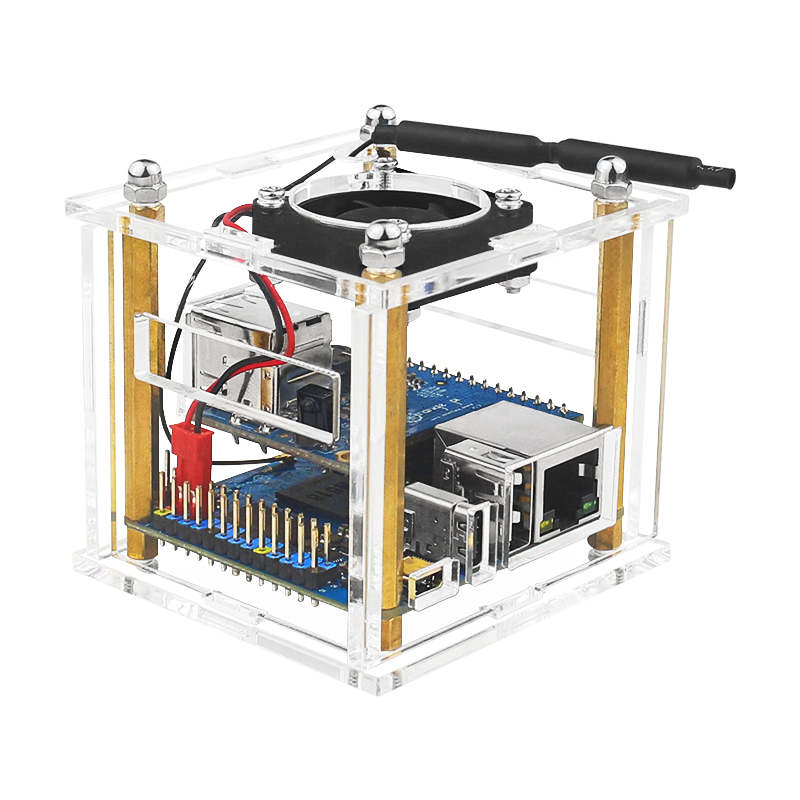 オレンジパイゼロ 3 アクリルケース拡張ボード付き透明シェル - Pi Cooler のレビューと価格