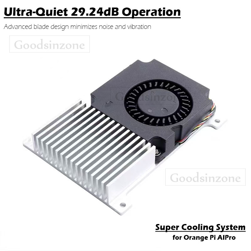 Orange Pi AIPro用ヒートシンクベースキット付き - Pi Cooler のレビューと価格