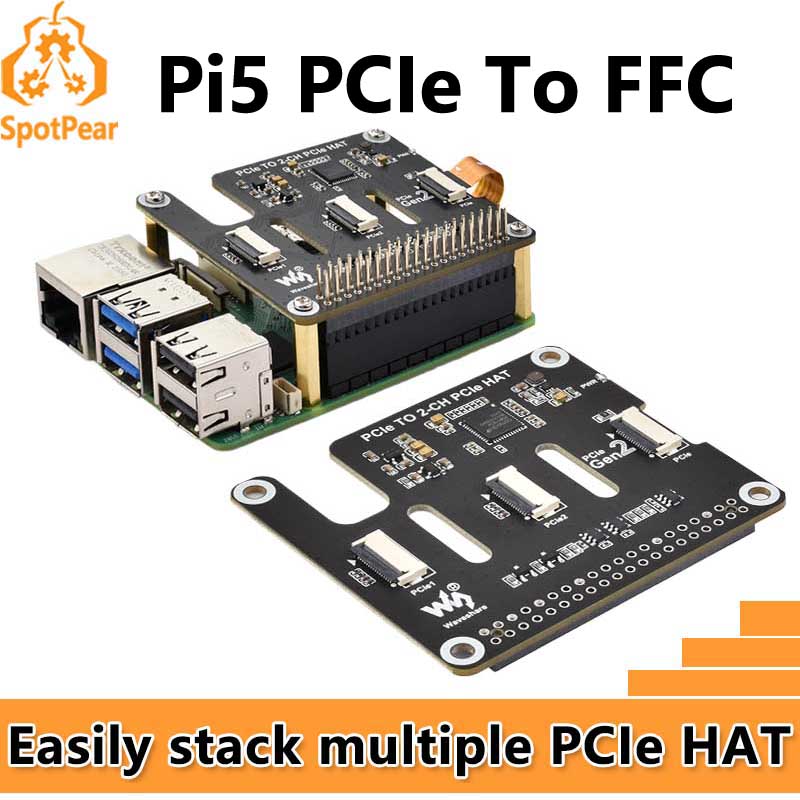 Raspberry Pi 5 PCIe から 2-CH PC - Pi Cooler のレビューと価格