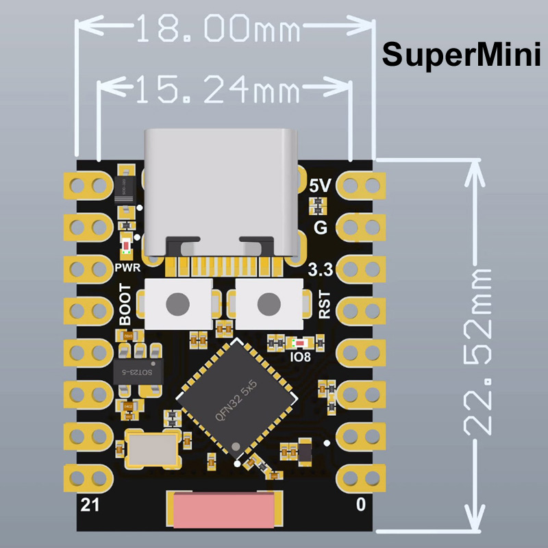 ESP32-S3 Supermini Pro MINI開発ボ - Arduino Kit のレビューと価格