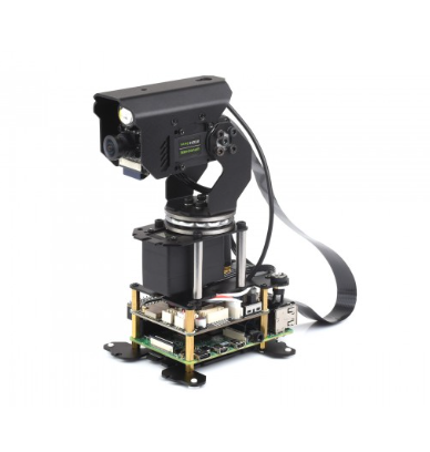 360 °   全方向高トルク2軸パン・チルト30kg.cm - Raspberry Pi 5 のレビューと価格