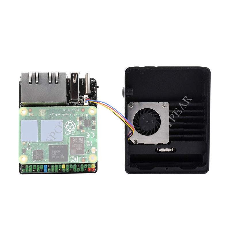 Raspberry Pi CM4 デュアル ETH ミニ オ - Pi 4 Case のレビューと価格