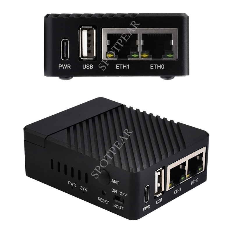 Raspberry Pi CM4 デュアル ETH ミニ オ - Pi 4 Case のレビューと価格