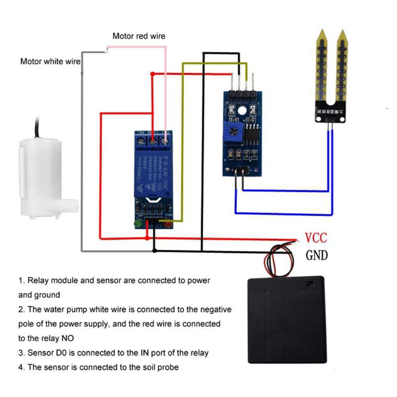 自動灌漑ガーデンキット土壌水分センサー自動灌漑モジュールDI - Arduino Kit のレビューと価格