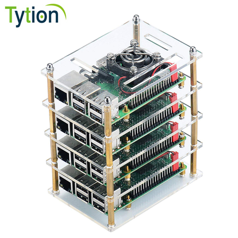 Raspberry Pi 4B 3B 3B+ 2B 15 層 - Pi Cooler のレビューと価格