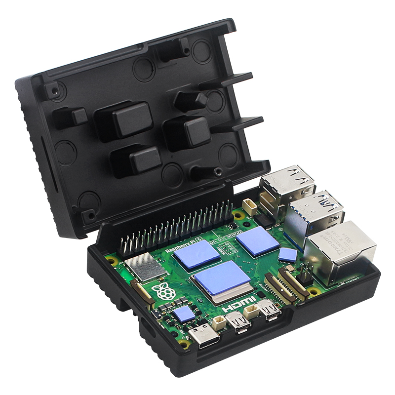 ラズベリーパイ 5 アルミニウムケース装甲シェルサイレントパ - Pi 5 Case のレビューと価格