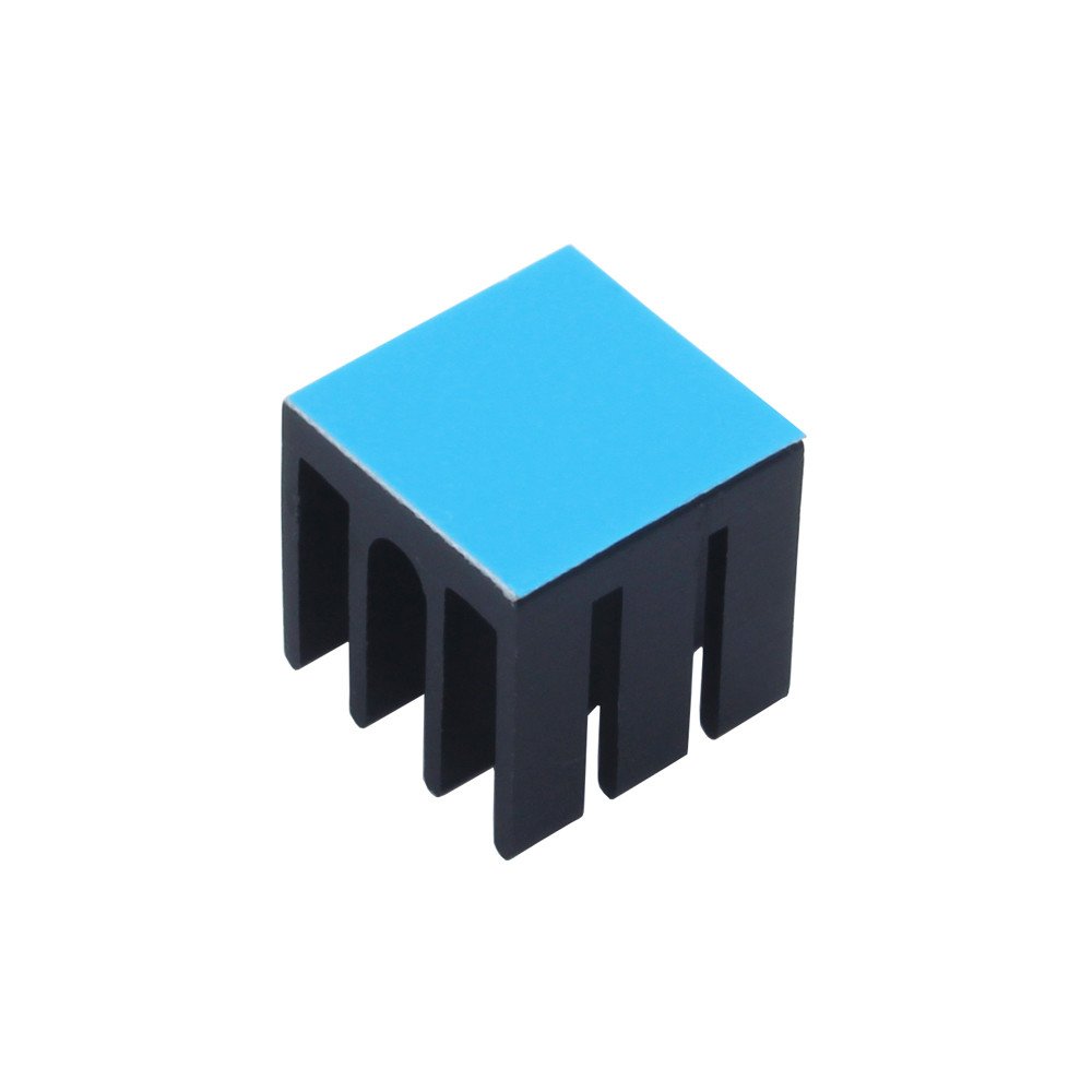 12 × 12 × 12ミリメートル50個アルミニウム製ヒー - Pi Cooler のレビューと価格